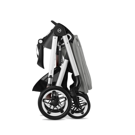 Детская коляска Cybex Talos S Lux 2 в 1 SLV Stone Grey