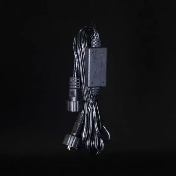 Выпрямитель для силиконовых нитей без возможности управления, провод черный каучук, IP65, Beauty Led (EC24-2A)