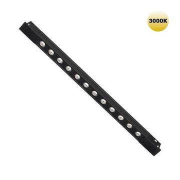 359511 SHINO NT24 162 черный Трековый светильник для низковольт. шинопровода арт.135179-135180 IP20 LED 12W 48V 3000K 580Лм FLUM