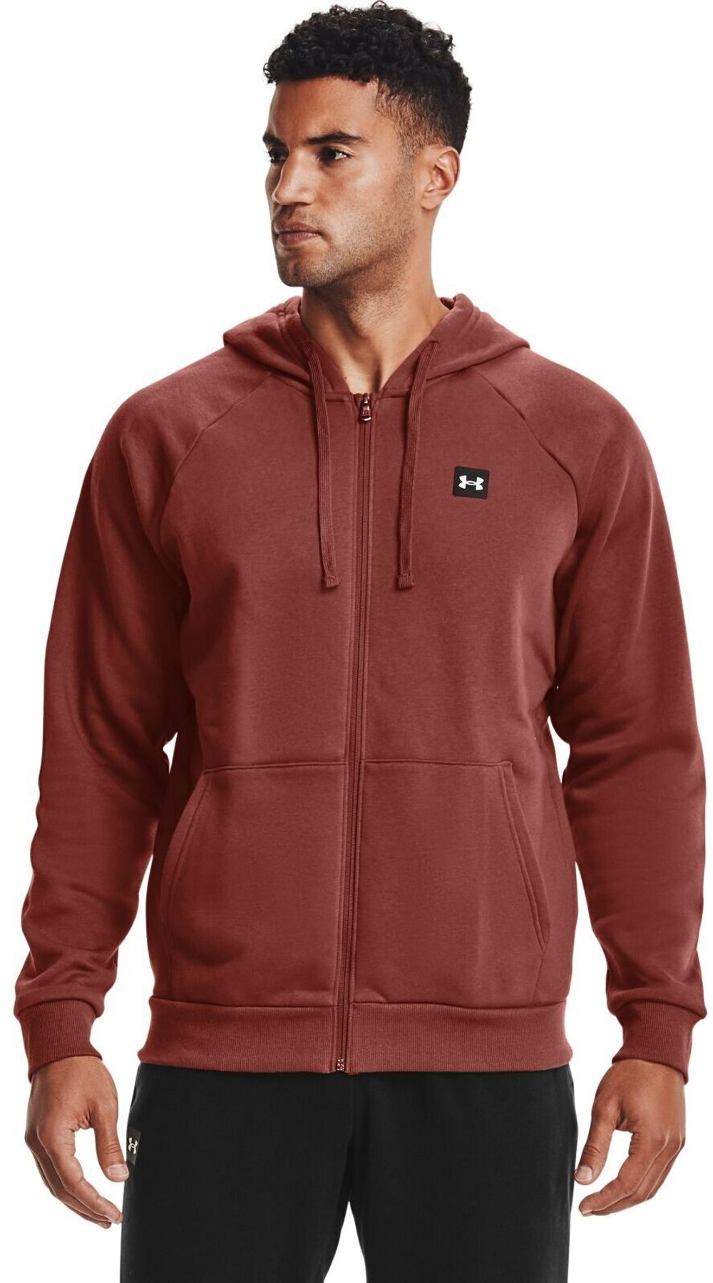 Толстовка UA Rival Fleece FZ Hoodie Толстовка UA Rival Fleece FZ Hoodie