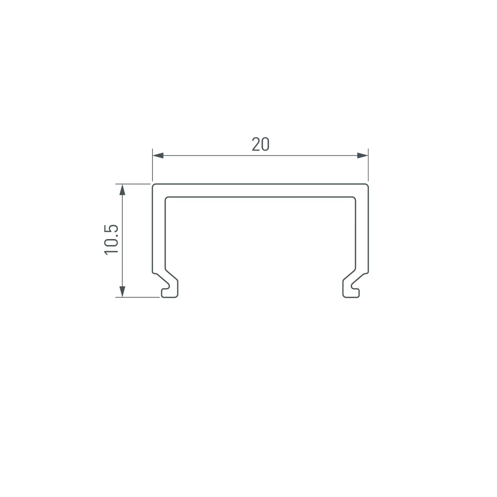 Экран SL-LINE-2011-2000 Square OPAL (Arlight, Пластик) 019258