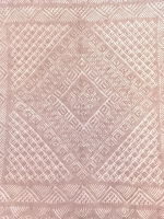 Оренбургский пуховый платок-паутинка А110-06 магнолия