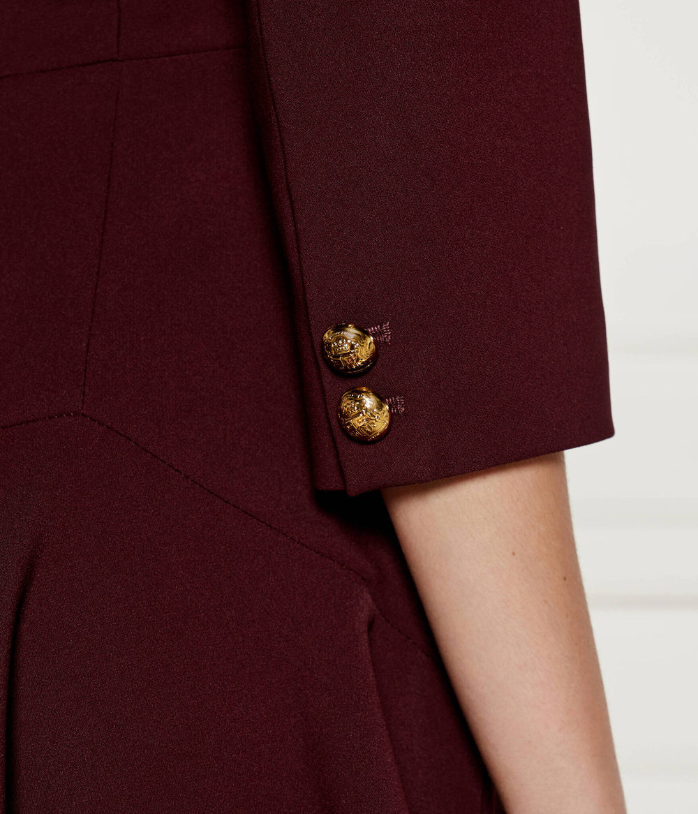 Платье Elisabetta Franchi - бордовый(ABT1846E2)