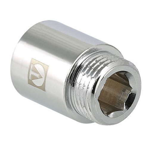 Удлинитель 1/2-25 мм ХРОМ VALTEC