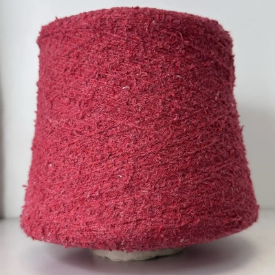 DENIMWAVE - Pinori Filati S.p.A; 77% хлопок, 13% п/а, 10% п/л; 370м/100гр; букле; col. 1860, цвет: припылённый малиновый