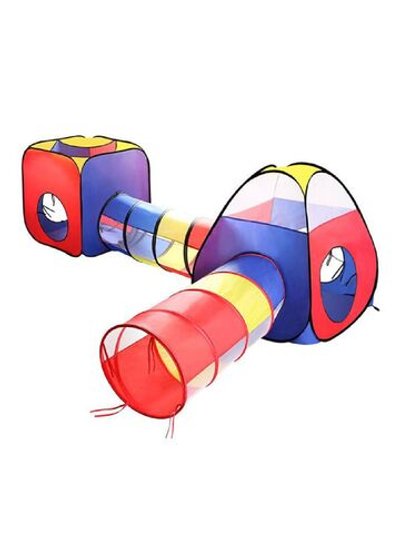Детская Палатка для игр (комплект 2 палатки + 2 тоннеля) размер 270х210х90см (200078743)