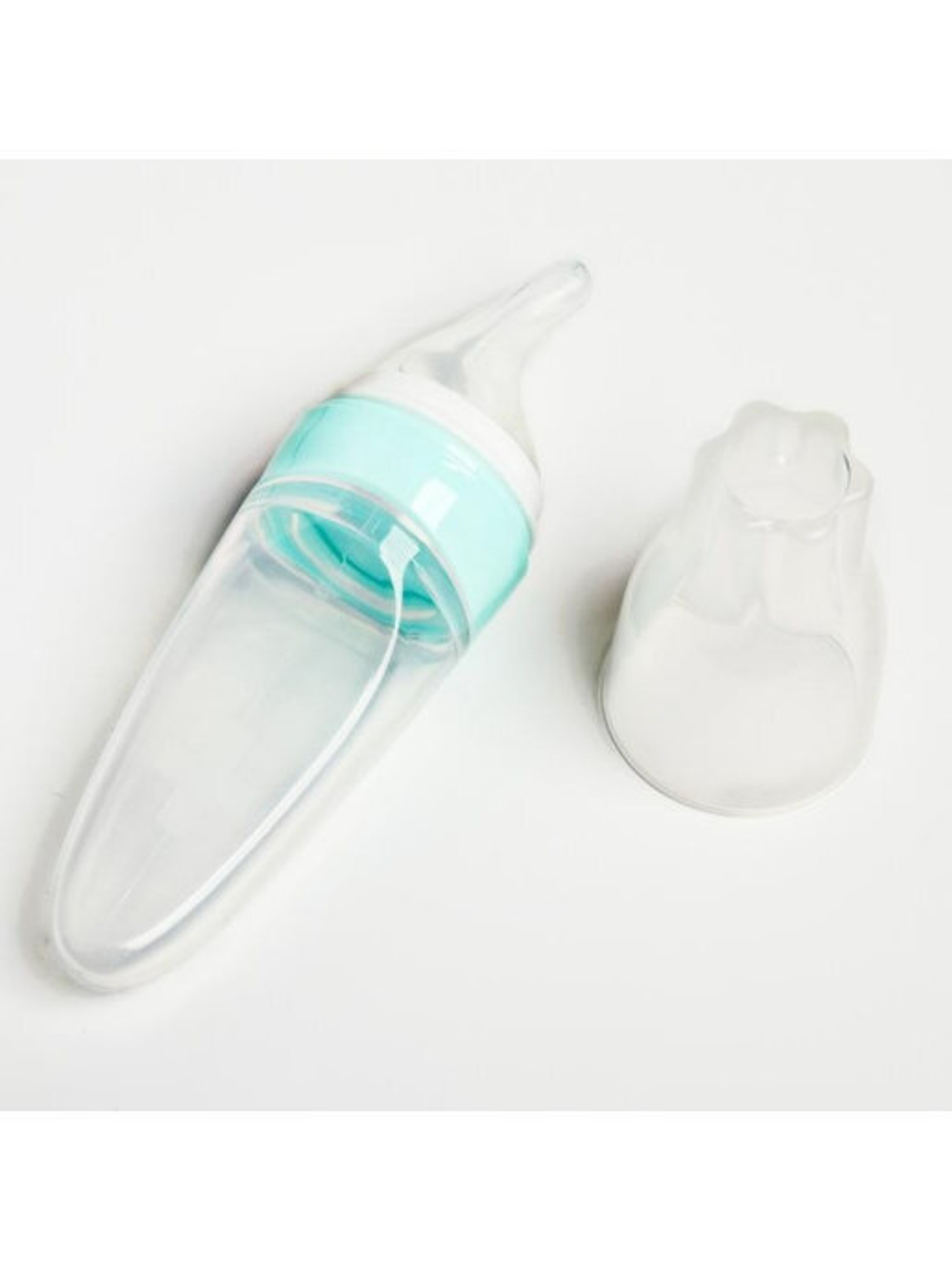 4513784 Ниблер силиконовый, с силиконовой сеточкой, цвет бирюзовый