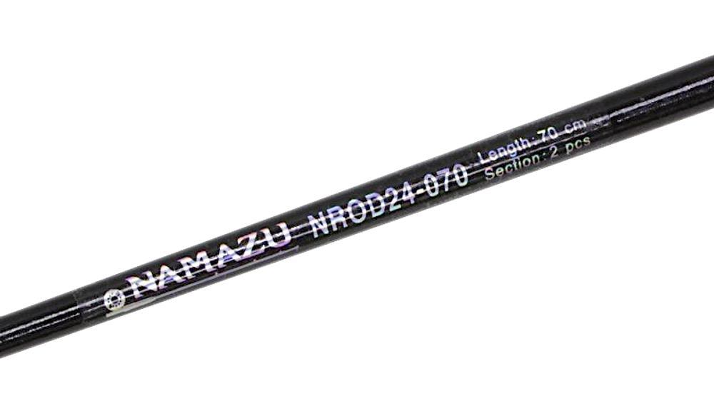 Удочка зимняя Namazu NROD24-070 Pike Стеклопластик 70см NP-ROD24-070 Вес 68г 2секции 2кольца Тр.длина 42см Ручка EVA