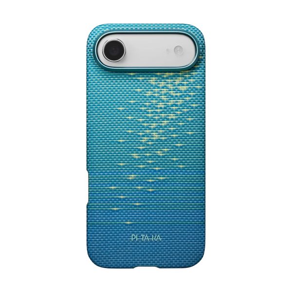 Чехол Pitaka Edge Case для iPhone Air, Лазурный | Lucid Blue