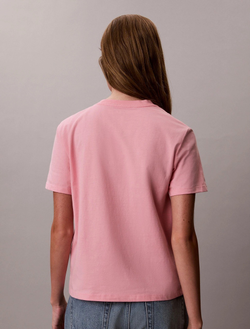 Футболка Calvin Klein Monologo Tee Soft Berry
