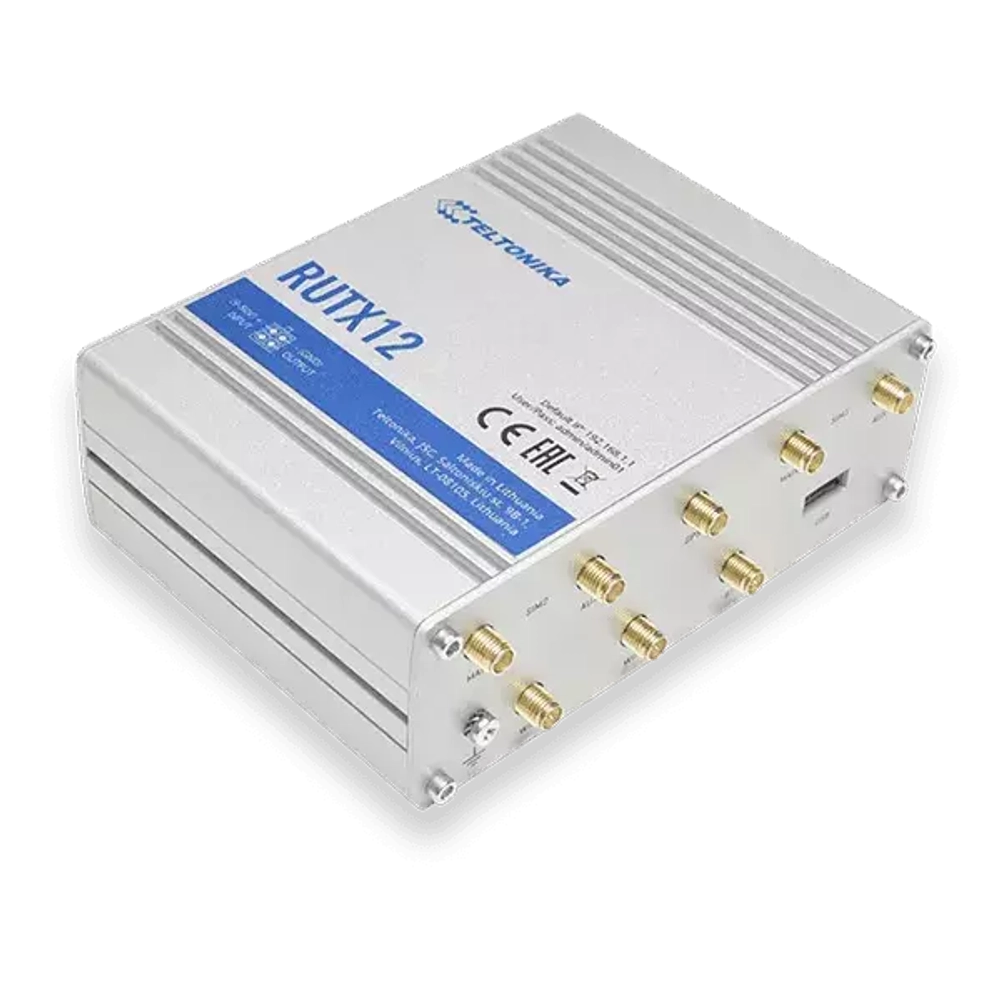 Маршрутизатор TELTONIKA RUTX12 Dual LTE Cat 6 (RUTX12000000)