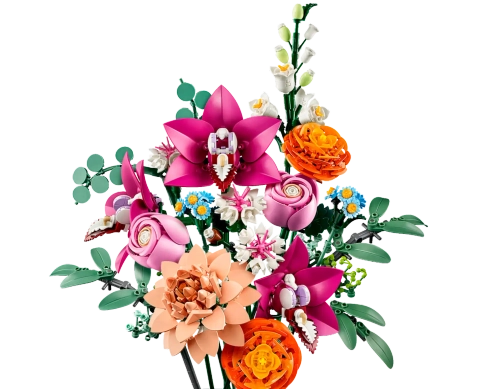 Конструктор LEGO Botanical Collection 10342 Красивый Букет розовых цветов