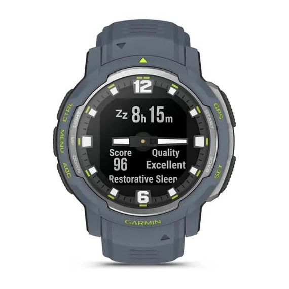 Умные часы Garmin INSTINCT CROSSOVER - Standard Edition, синий гранит