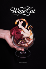 Полуночная кошка в бокале / Midnight Cat in a Glass