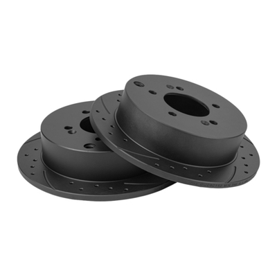 Диск тормозной GANZ задний перфорированный PRO-Line с покрытием (комплект - 2 шт) HYUNDAI Sonata / Tucson KIA Magentis Арт.: GIJ06016S