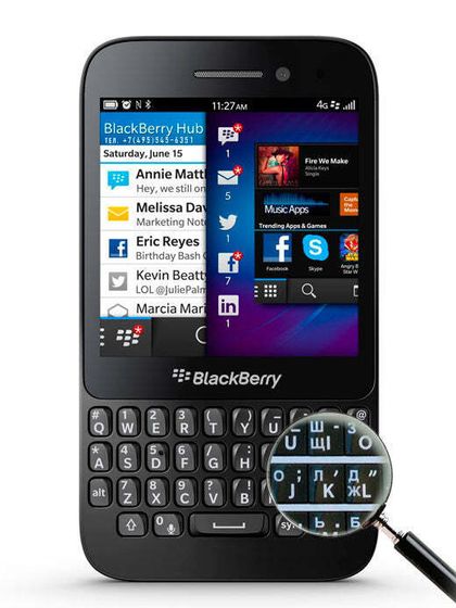 BlackBerry Q5 LTE 4G Black