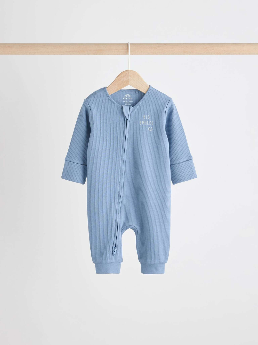 Комбинезон / Cлип для малышей Next E19-903, 3 шт., Светло-зеленый, Голубой