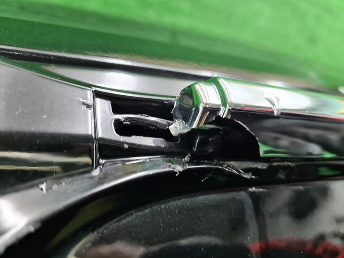 Бампер задний Mercedes S w222 (2013-2017)