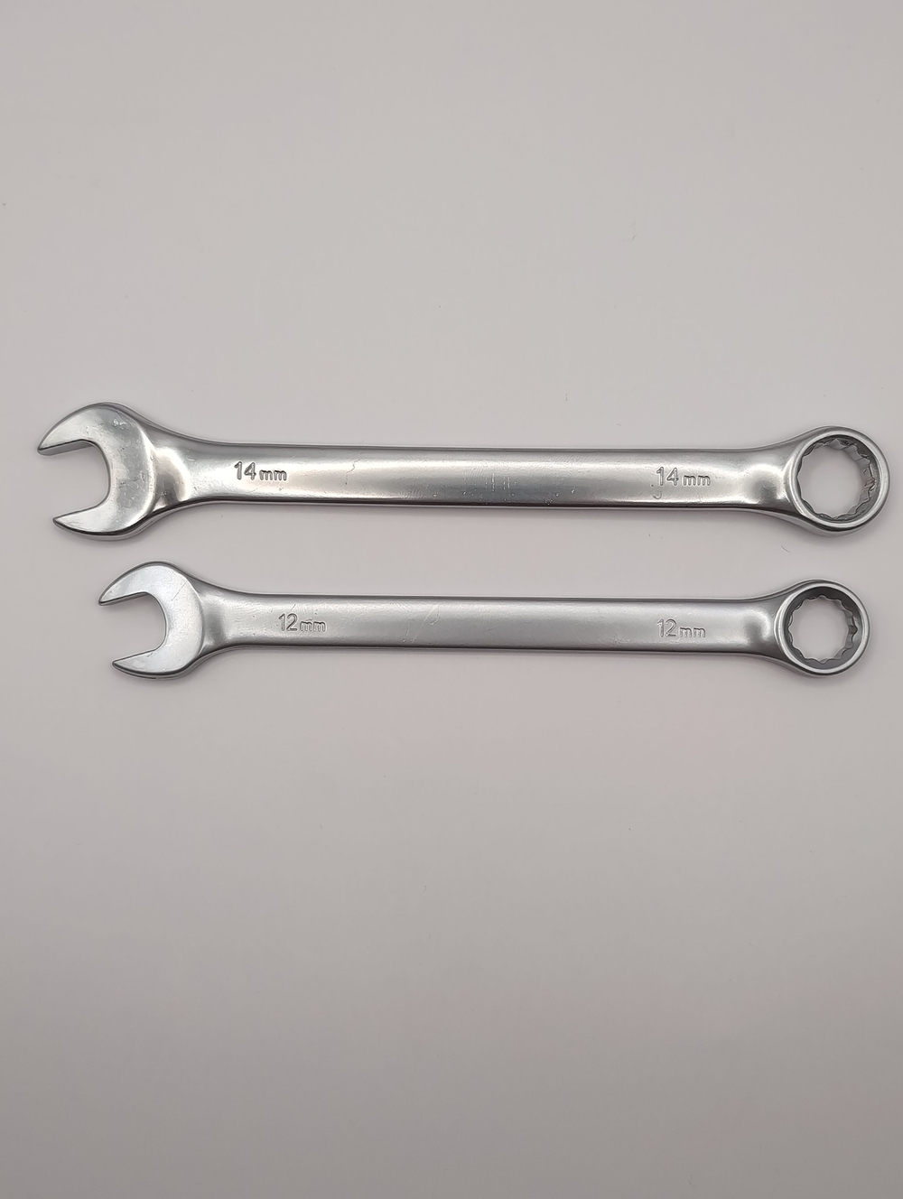 Ключ комбинированный 12мм - 14мм, комплект из двух штук (12мм - 14мм)