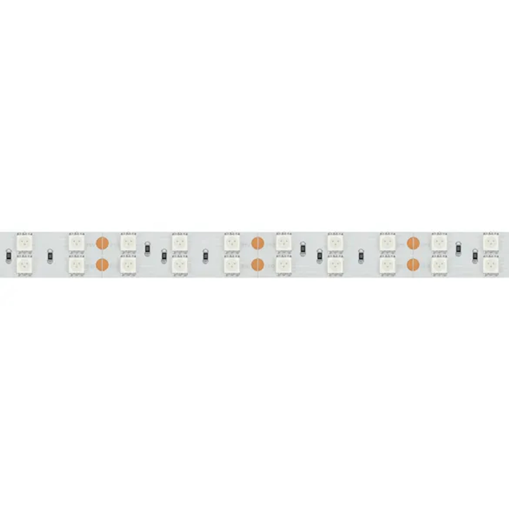 Светодиодная лента RT 2-5000 24V Green 2x2 (5060, 600 LED, LUX) (Arlight, 28.8 Вт/м, IP20) 011262