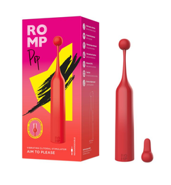 Клиторальный стимулятор Romp Pop красный