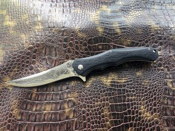 Складной нож Steelclaw Скопарь2 c клинком из стали 9Cr18MoV, рукоять G10