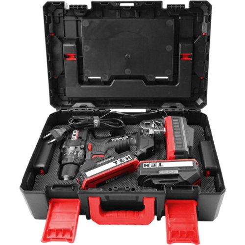 Дрель аккумуляторная 20V TEH TDBL1020-2B