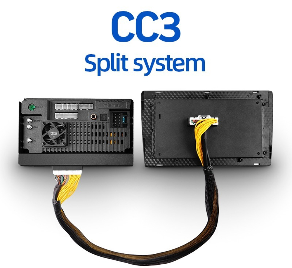 Магнитола BMW X3 (E83) 2003-2010 - Teyes CC3-SPLIT Android 10, ТОП процессор, 4/32 Гб, CarPlay, 4G SIM-слот