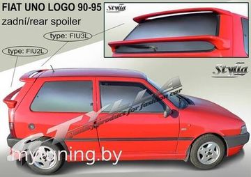Спойлер верхний для Fiat Uno