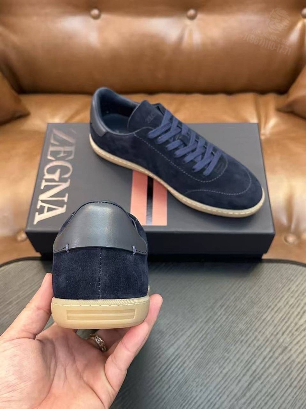 Кеды Zegna