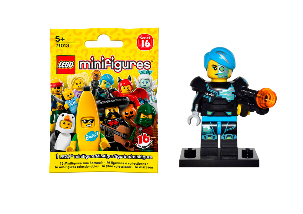 Минифигурка LEGO   71013 - 3 Киборг