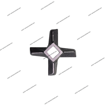 Нож для мясорубок PHILIPS, BRAUN, VITEK, посадочное 10x10 ММ, размах 45мм, тип 13