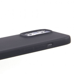 Чехол для iPhone 12 Pro Max черный силиконовый с защитой камеры, 012424 Черный