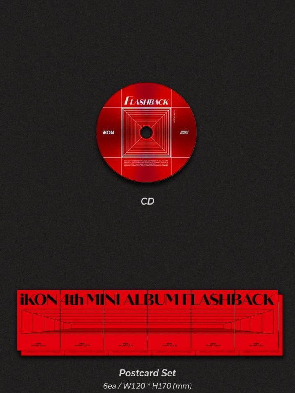 Альбом iKON - FLASHBACK 4th Mini Album PHOTOBOOK 2 Version SET
