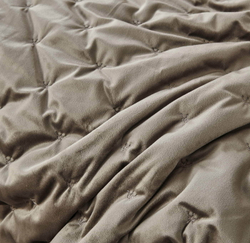 Покрывало 160x220 Sofi De MarkO Лея светло-серое