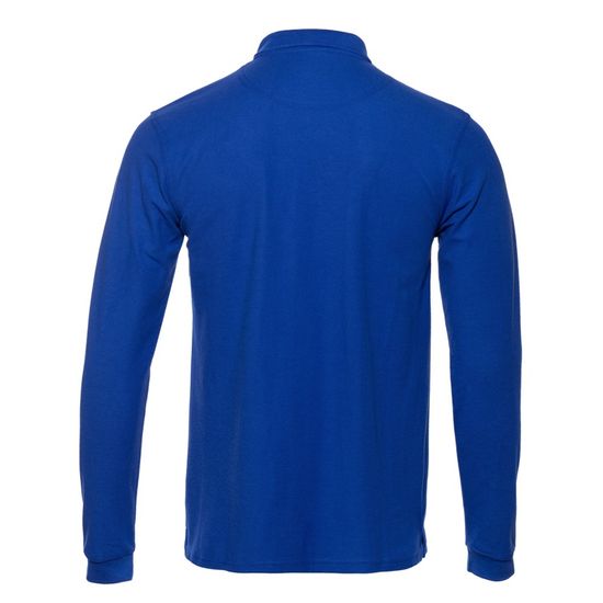 Рубашка поло дл.рукав (синий)