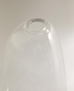 Zara Home Ваза из стекла, цвет прозрачный, 6.2 см