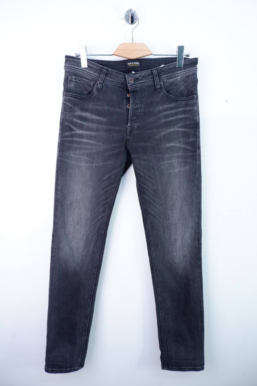 Джинсы Jack&Jones темные, визуально на 48 размер