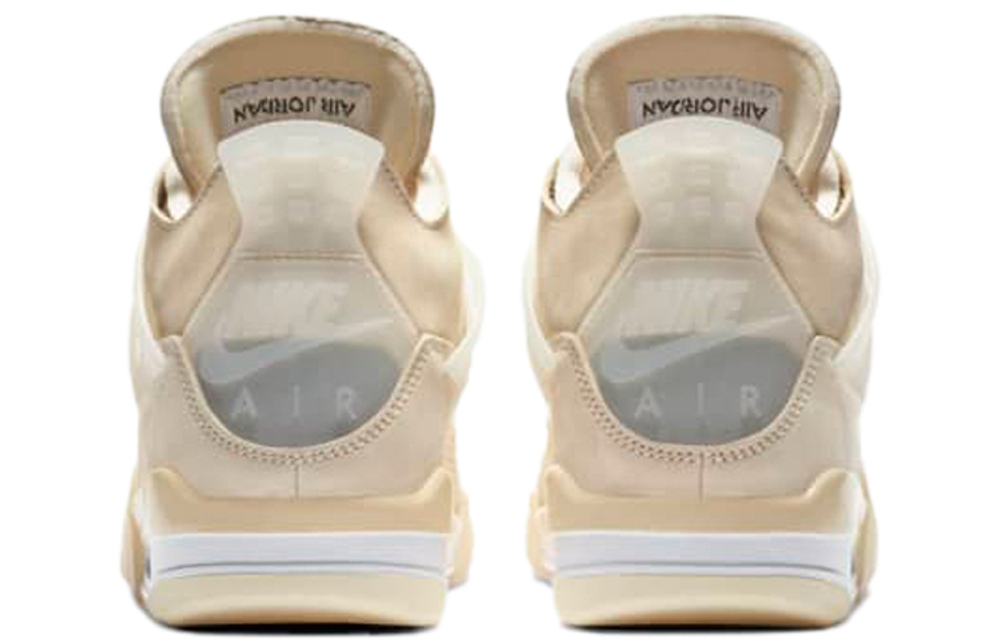 Кроссовки Off-White X Jordan Air Jordan 4 "Sail" (Женская размерная сетка)