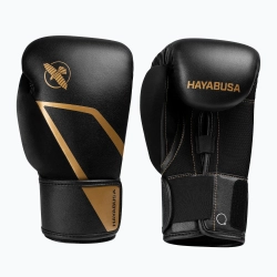 Боксёрские перчатки Hayabusa E1 Boxing black/gold