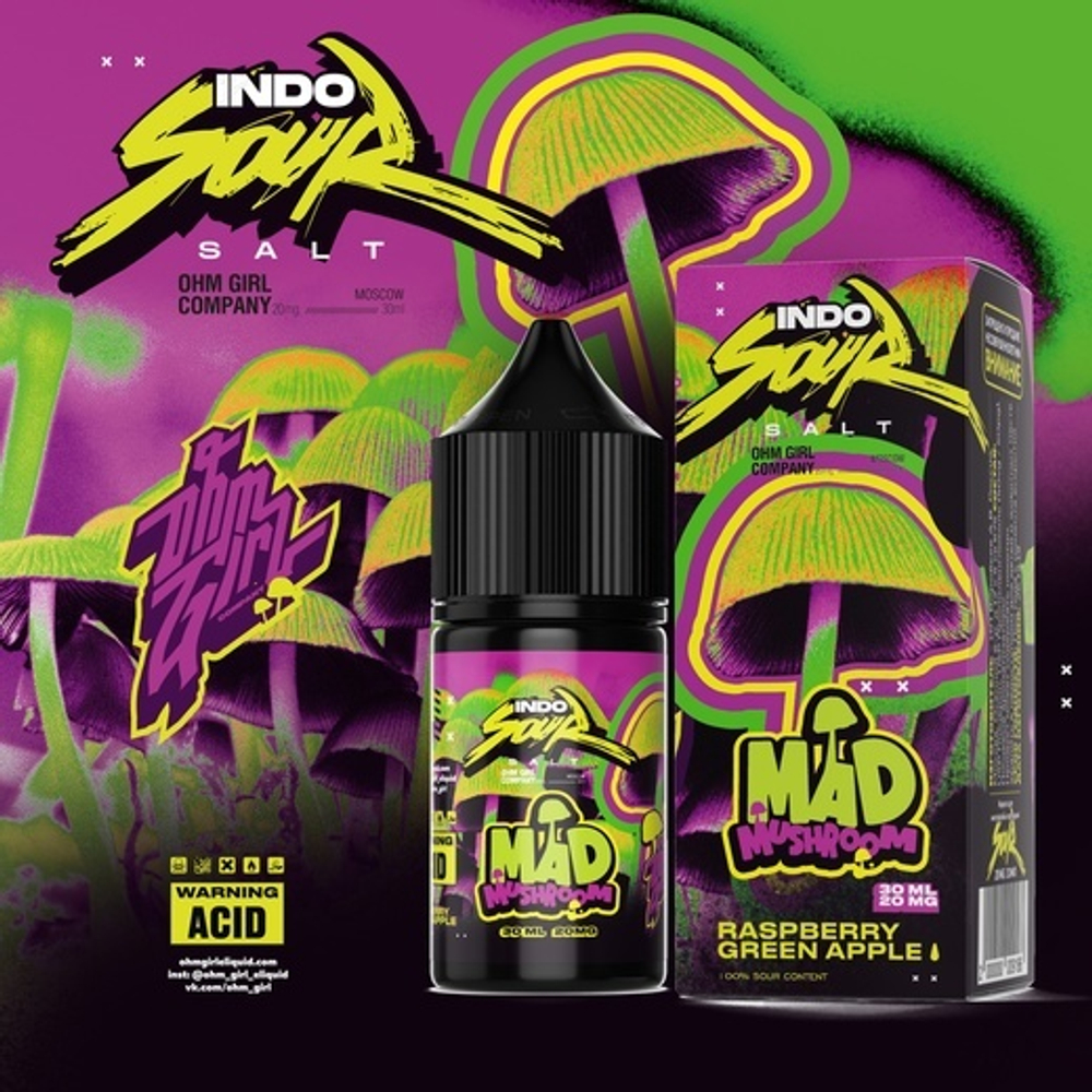 Mad Mushroom by IndoSOUR Salt 30мл