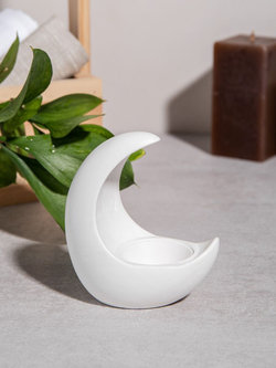 Статуэтка Дева и Подсвечник Полумесяц