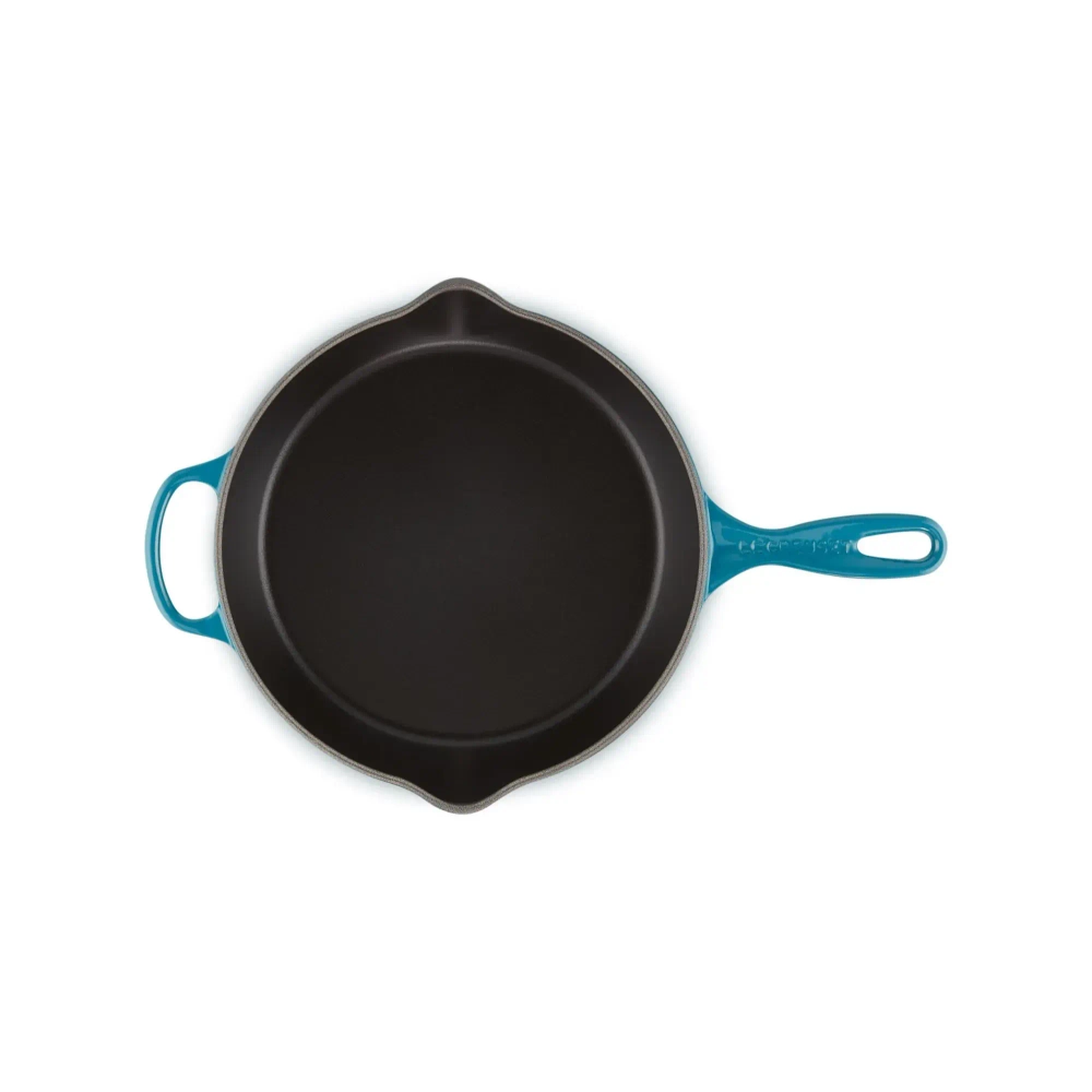 Le Creuset Сковорода чугунная высотой 26 см, Deep Teal