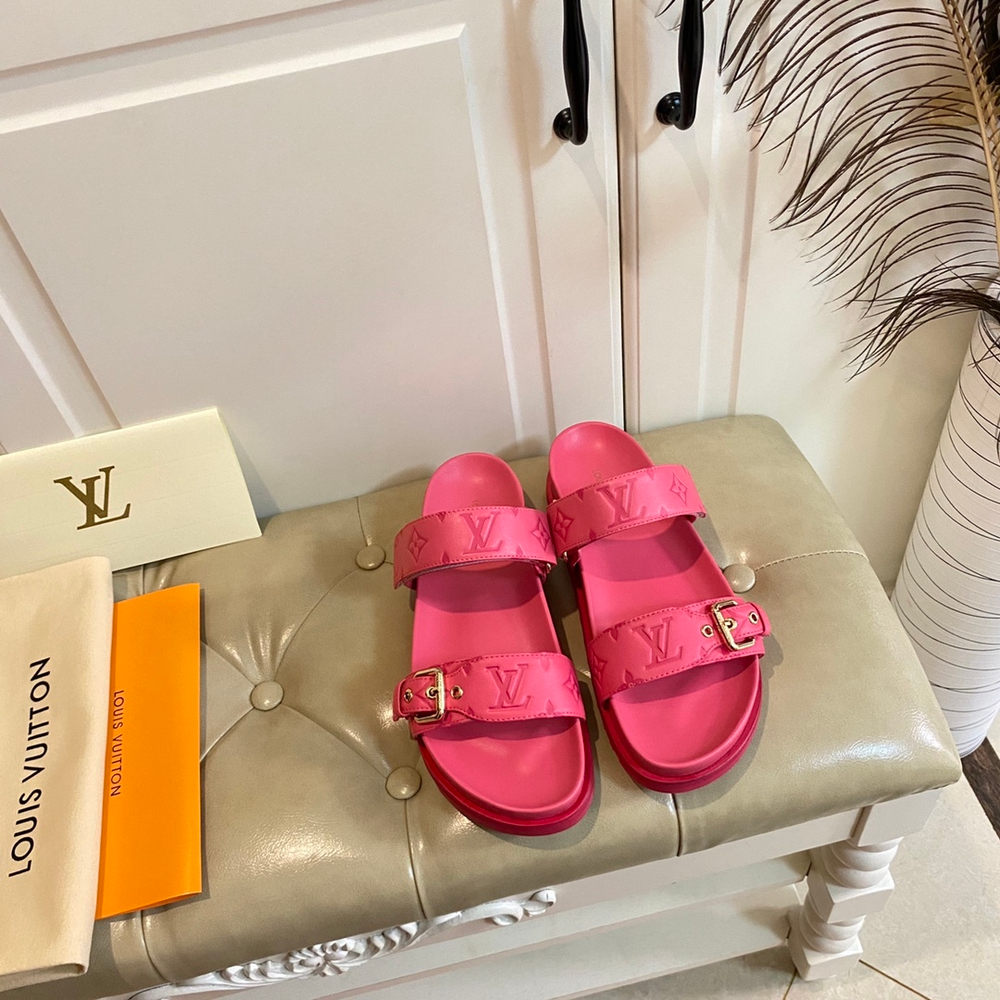 Louis Vuitton Bom Dia Flat Comfort Mule