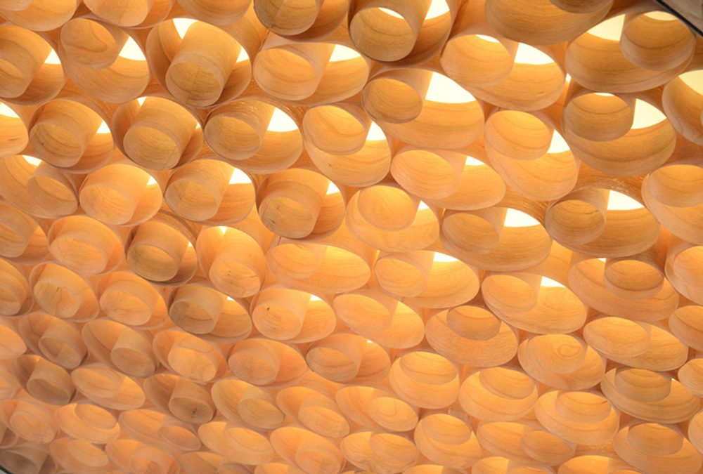 Pendant design lamp Spiro by LZF D80 (White)