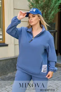 Костюм 1519-джинс Minova