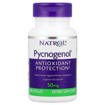 Natrol, Pycnogenol, 50 мг, 60 капсул