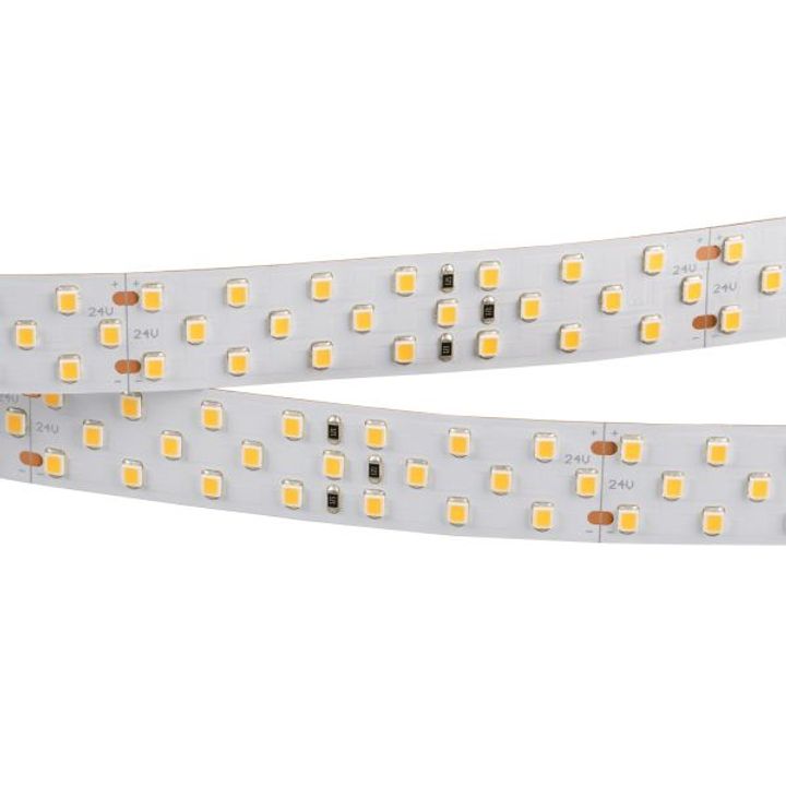 Светодиодная лента Arlight 27W/m 252LED/m 2835SMD теплый белый 5M 019929(2)