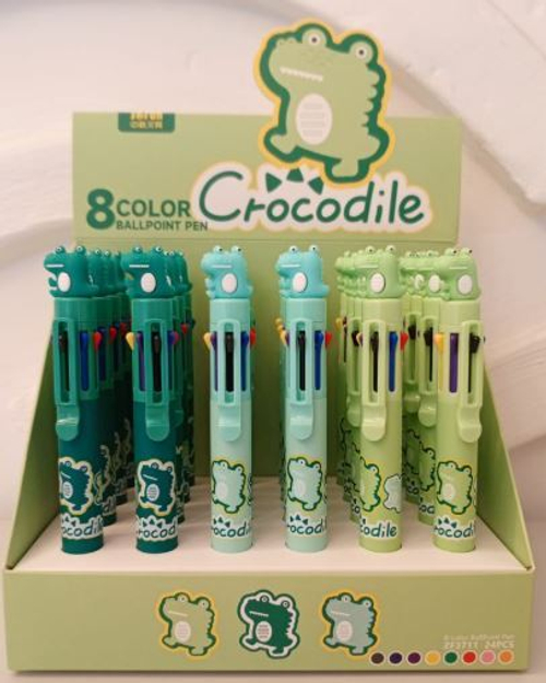Ручка восьмицветная «Crocodile»