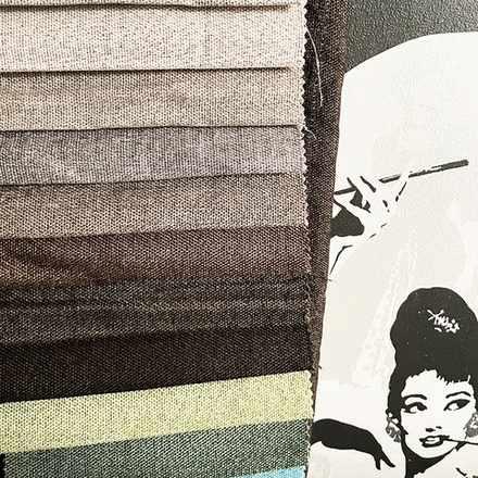 Блэкаут лен-рогожка оптом. Ш-280 см. 801-1-5